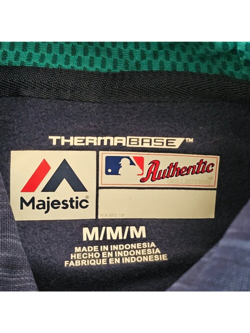 Majestic Seattle Mariners MLB Hoodie Mens M Authentic Collection Therma Base - Picture 9 of 13